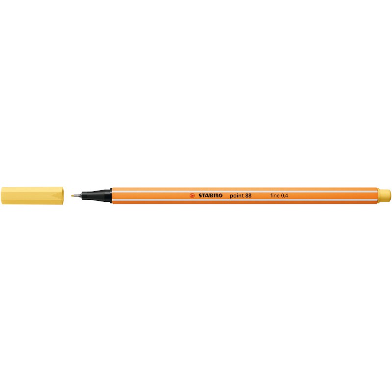 Penna Stabilo point 88/23 Fineliner giallo chiaro Penna Stabilo point 88/23 Fineliner giallo chiaro