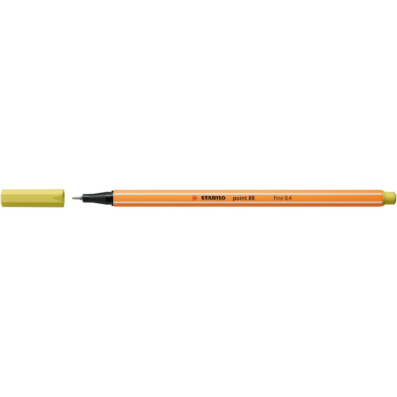 Penna Stabilo point 88/67 Fineliner senape Penna Stabilo point 88/67 Fineliner senape
