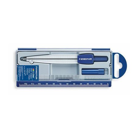 1 - STAEDTLER Compasso Noris Club con aste fisse e tubetto 550-50