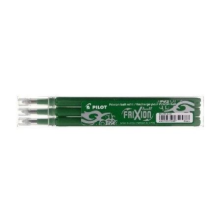 1 - Refill Per Penna Cancellabile Frixion Ball Pilot 0,7 Mm Verde Conf. 3 006659