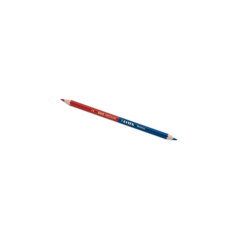 Lyra Giant Medium 12 Matite Bicolore Rosso/Blu 7.6 mm fusto esagonale L2640101 Lyra Giant Medium 12 Matite Bicolore Rosso/Blu 7.6 mm fusto esagonale L2640101