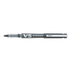 1 - PILOT 10 pezzi Penna Roller Tecpoint V5 ricaricabile nero 040325