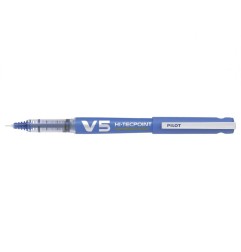 1 - PILOT 10 pezzi Penna Roller Tecpoint V5 ricaricabile blu 040326