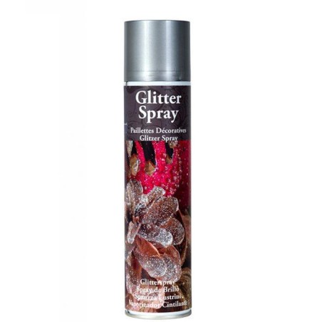 CWR spray glitter argento 100 ml – 07376