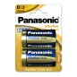 Panasonic Alkaline Power pile torcia D alcaline 1,5 V LR20 – blister 2 pezzi