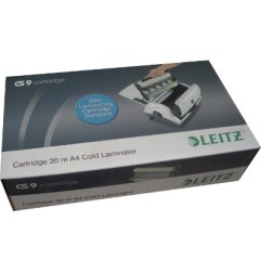 Bobina per plastificare a freddo Leitz CS9 formato A4, 30 metri, 80 micron - 18649