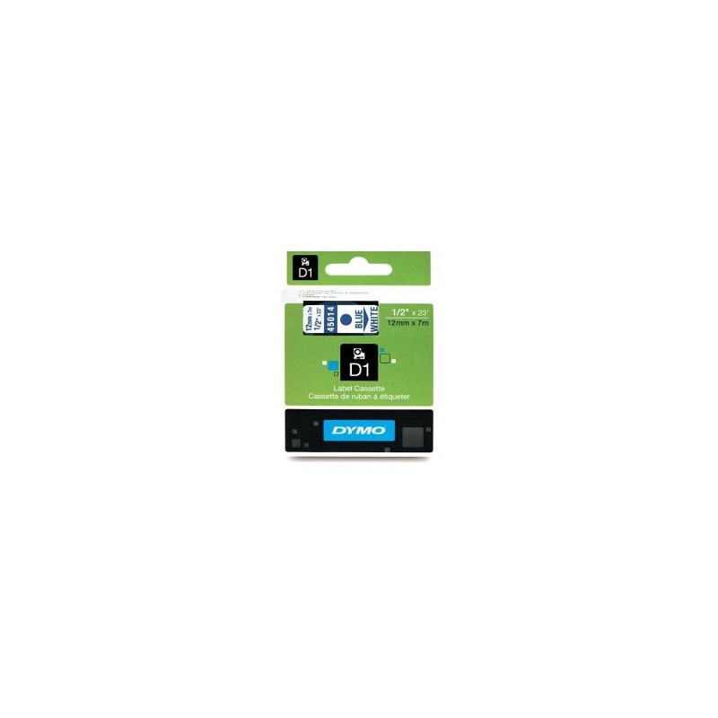 Nastri Dymo serie D1 12x7 mt colore blu/bianco Nastri Dymo serie D1 12x7 mt colore blu/bianco
