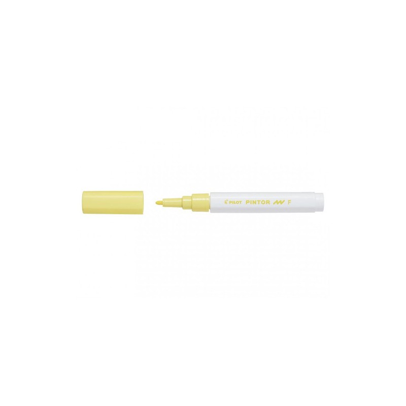 PILOT Pennarello Marker Pintor fine colore giallo pastel 002339 PILOT Pennarello Marker Pintor fine colore giallo pastel 002339