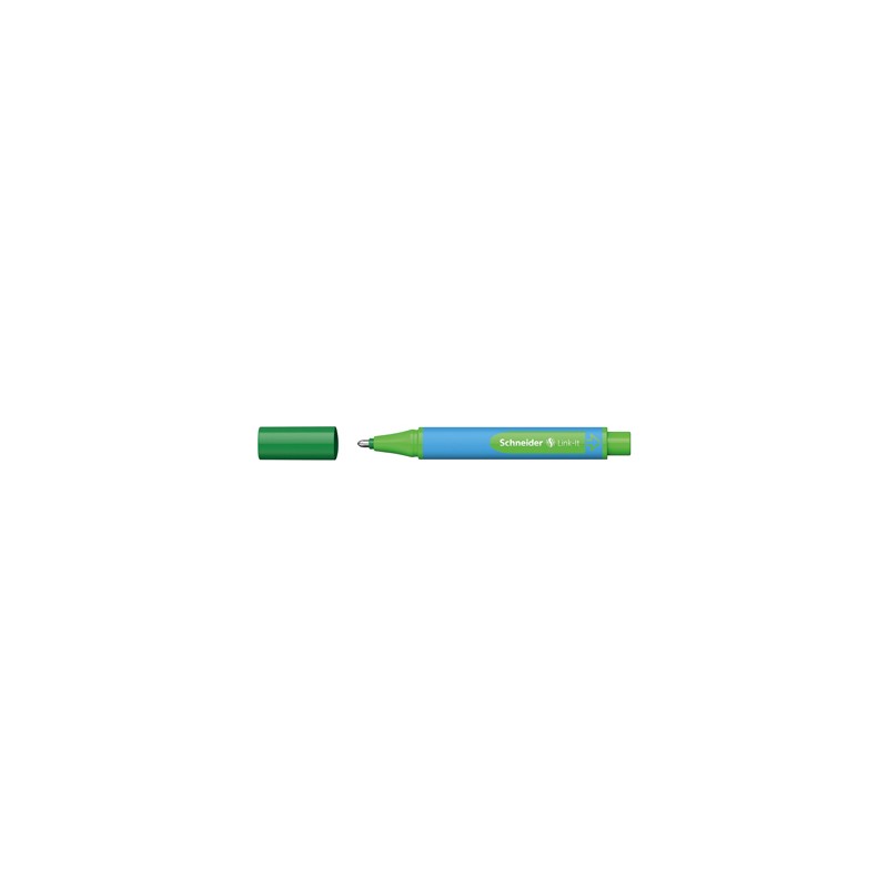 10 pz Penna Biro Slider Link-It Schneider colore verde 154504 10 pz Penna Biro Slider Link-It Schneider colore verde 154504
