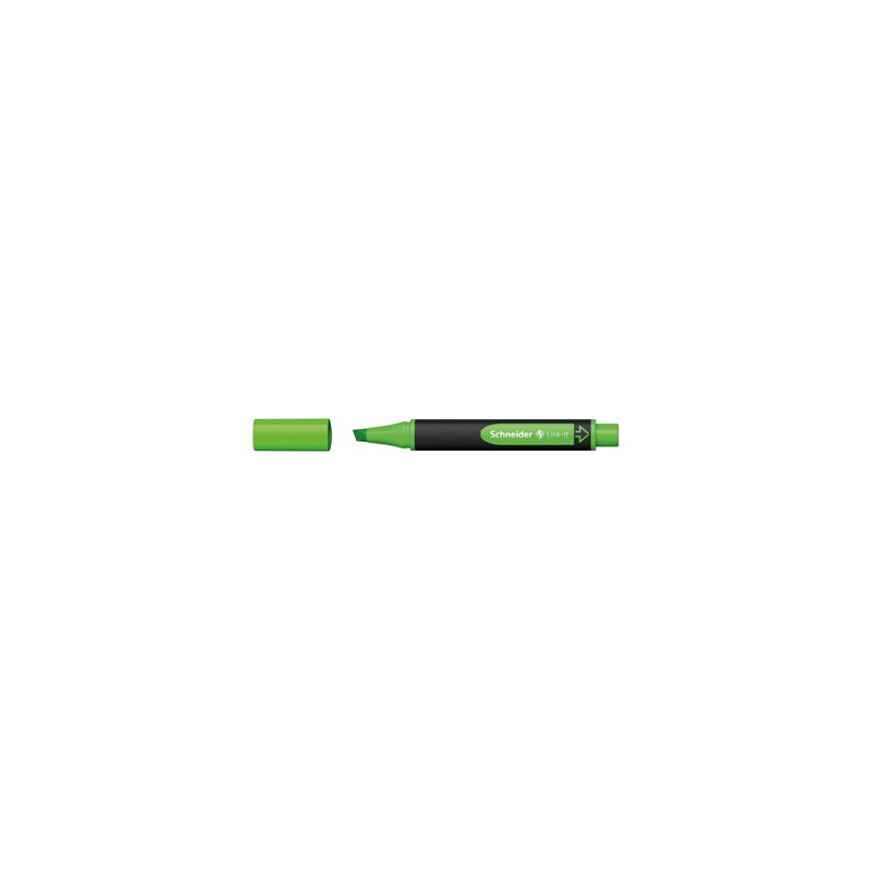 Schneider Link-It evidenziatore combinabile punta a scalpello 1-4 mm verde – confezione 10 pezzi 119204 Schneider Link-It evidenziatore combinabile punta a scalpello 1-4 mm verde – confezione 10 pezzi 119204