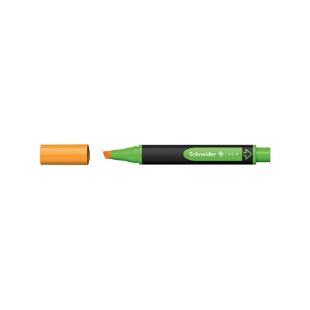 1 - 10 pezzi Evidenziatore Link-it Schneider arancione 119206