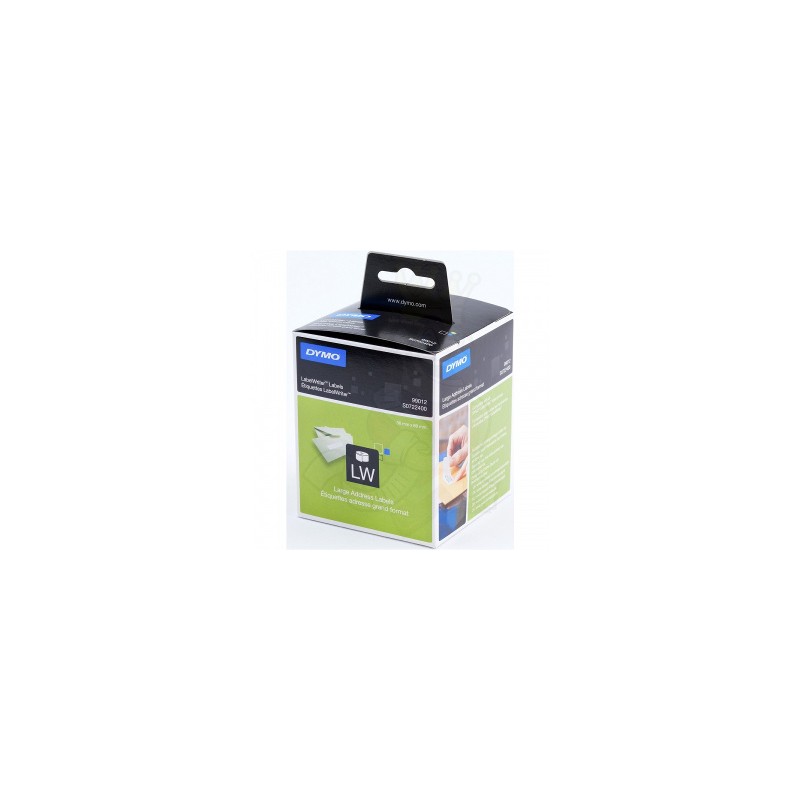 Etichette Dymo LabelWriter carta permanente 89x36mm bianco S0722400 Etichette Dymo LabelWriter carta permanente 89x36mm bianco S0722400