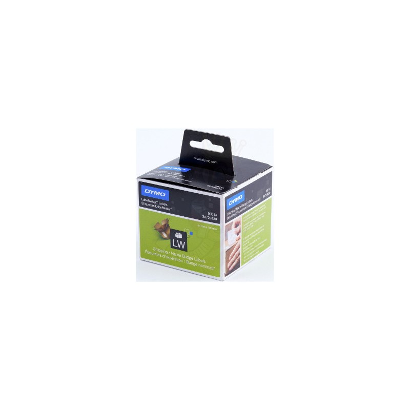 Etichette Dymo LabelWriter carta permanente 54x101mm bianco S0722430 Etichette Dymo LabelWriter carta permanente 54x101mm bianco S0722430