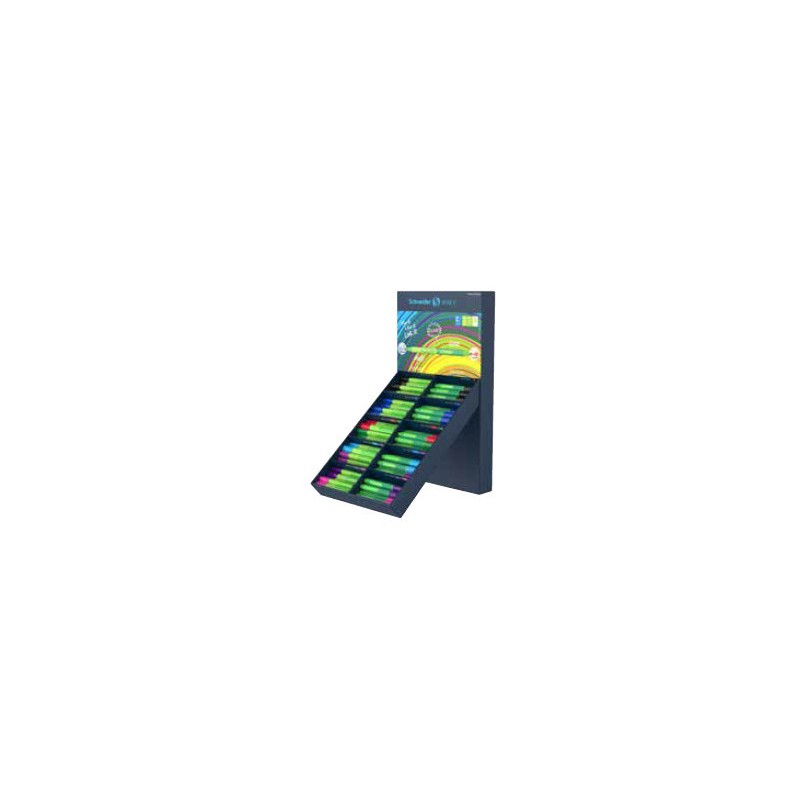 SCHNEIDER Espositore Link-it 50 Penne a Sfera con evidenziatore 002829 SCHNEIDER Espositore Link-it 50 Penne a Sfera con evidenziatore 002829