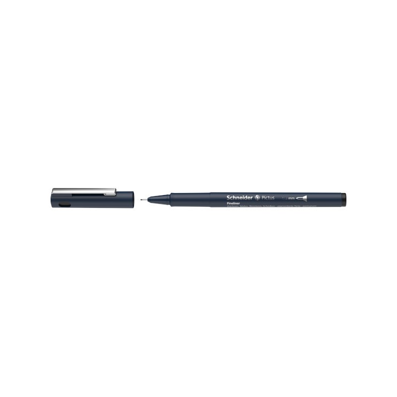 Schneider Pictus fineliner a inchiostro pigmentato punta 0,9 mm nero – confezione 10 pezzi 197701 Schneider Pictus fineliner a inchiostro pigmentato punta 0,9 mm nero – confezione 10 pezzi 197701