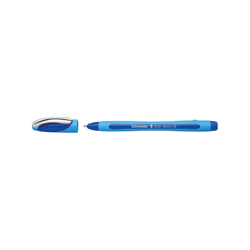 Schneider Slider Memo XB penna a sfera punta extra larga inchiostro blu – confezione 10 pezzi 150203 Schneider Slider Memo XB penna a sfera punta extra larga inchiostro blu – confezione 10 pezzi 150203