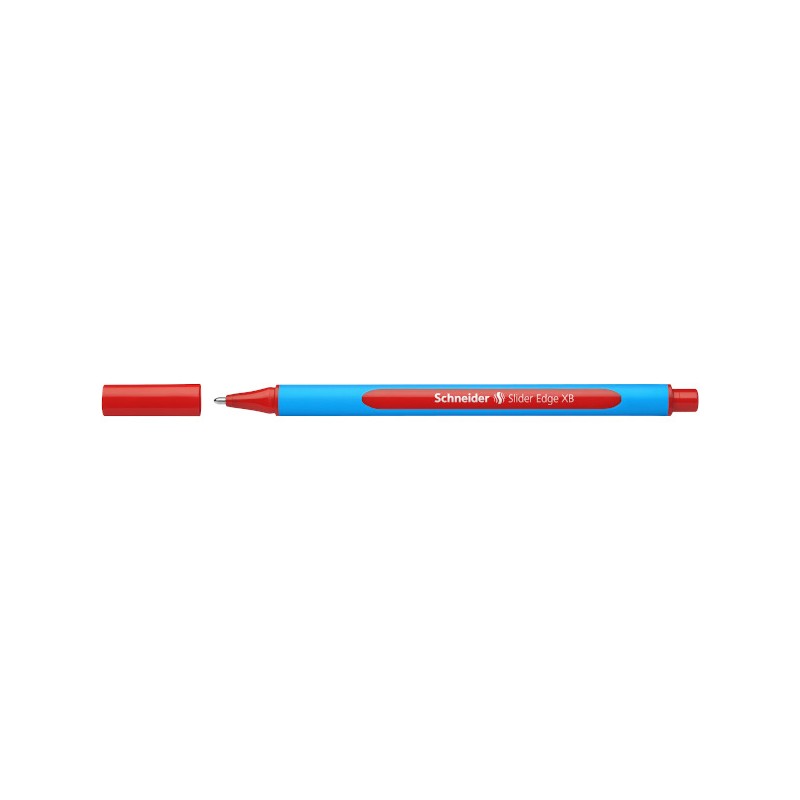 10 pz Penna Biro Slider Edge XB Schneider colore rosso 152202 10 pz Penna Biro Slider Edge XB Schneider colore rosso 152202