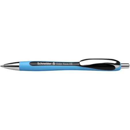 1 - 5 pz Penna Biro Slider Rave XB Schneider colore nero 132501