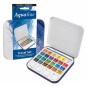 Daler-Rowney Aquafine set da viaggio acquerelli 24 mezze godet D131900102