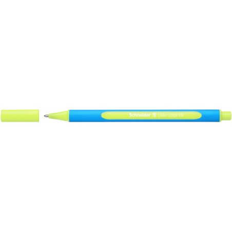 10 pz Penna Biro Slider Edge XB Schneider colore giallo 152205