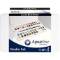 Daler-Rowney Aquafine set studio acquerelli 48 mezze godet D131900201 Daler-Rowney Aquafine set studio acquerelli 48 mezze godet D131900201