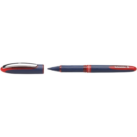 1 - 10 pezzi Penna Roller One Business Schneider colore rosso 183002