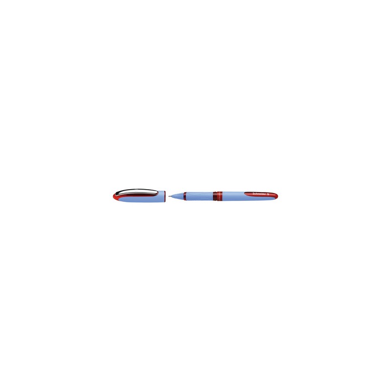 Schneider One Hybrid N 03 penna roller punta ad ago 0,3 mm inchiostro rosso – confezione 10 pezzi 183402 Schneider One Hybrid N 03 penna roller punta ad ago 0,3 mm inchiostro rosso – confezione 10 pezzi 183402