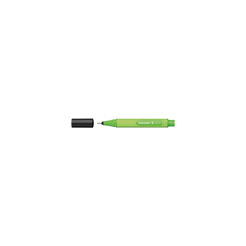 Schneider Link-It fineliner combinabile punta 0,4 mm nero – confezione 10 pezzi 191201 Schneider Link-It fineliner combinabile punta 0,4 mm nero – confezione 10 pezzi 191201