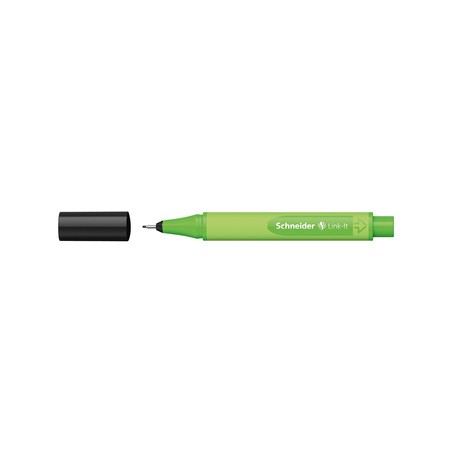 1 - 10 pz Pennarelli Fineliner Link-it Schneider nero 191201