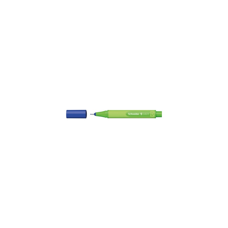 Schneider Link-It fineliner combinabile punta 0,4 mm blu – confezione 10 pezzi 191203 Schneider Link-It fineliner combinabile punta 0,4 mm blu – confezione 10 pezzi 191203