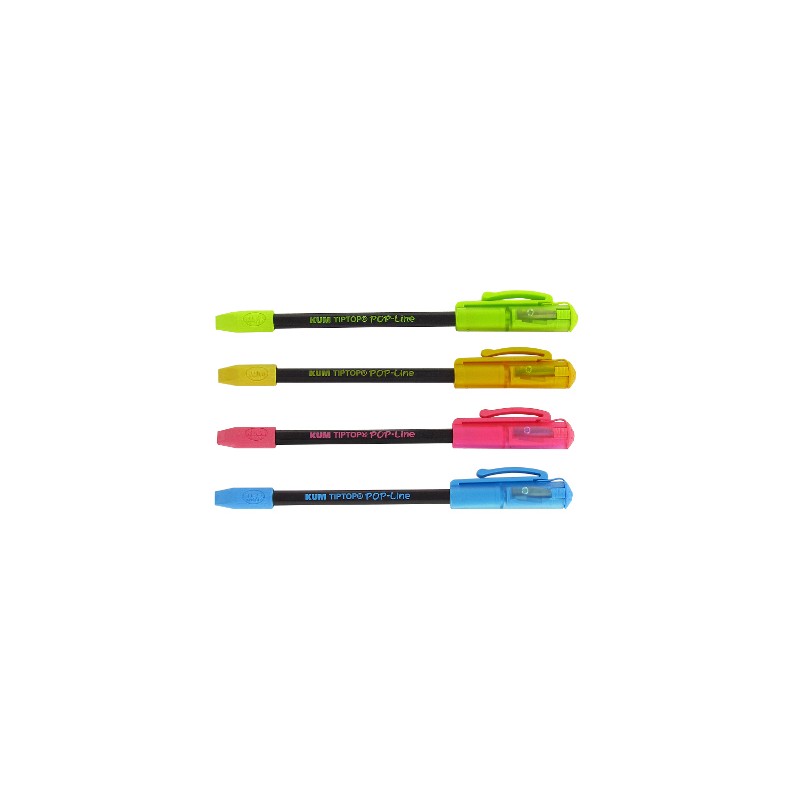 KUM Conf.34 pz Matita TIP-TOP POP con Temperino e Salvapunta 3470224 KUM Conf.34 pz Matita TIP-TOP POP con Temperino e Salvapunta 3470224