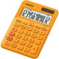 Casio MS-20UC calcolatrice da tavolo mini 12 cifre, calcolo del tempo e delle imposte, arancione Casio MS-20UC calcolatrice da tavolo mini 12 cifre, calcolo del tempo e delle imposte, arancione