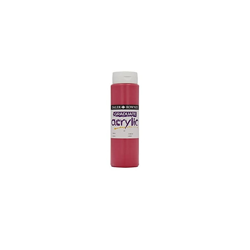 CANSON DALER ROWNEY Tempera ACRYL Colori Acrilici GRADUATE 500 mL Cremisi 542 CANSON DALER ROWNEY Tempera ACRYL Colori Acrilici GRADUATE 500 mL Cremisi 542