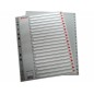 Rubrica Esselte alfabetica A-Z in polipropilene grigio, formato A4 Maxi 24x30 cm - 100129 Rubrica Esselte alfabetica A-Z in polipropilene grigio, formato A4 Maxi 24x30 cm - 100129