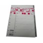 Divisori Esselte rubrica 1-6 in polipropilene con tasti grigi, formato A4 - 698640 Divisori Esselte rubrica 1-6 in polipropilene con tasti grigi, formato A4 - 698640