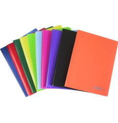1 - Portalistino copertina morbida A4 10 bustine colori assortiti Smart Line Art