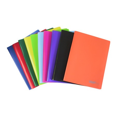 1 - Portalistino copertina morbida A4 10 bustine colori assortiti Smart Line Art