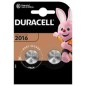 Duracell pile a bottone al litio 2016 CR2016 3 V categoria elettronica – confezione 2 pezzi Duracell pile a bottone al litio 2016 CR2016 3 V categoria elettronica – confezione 2 pezzi
