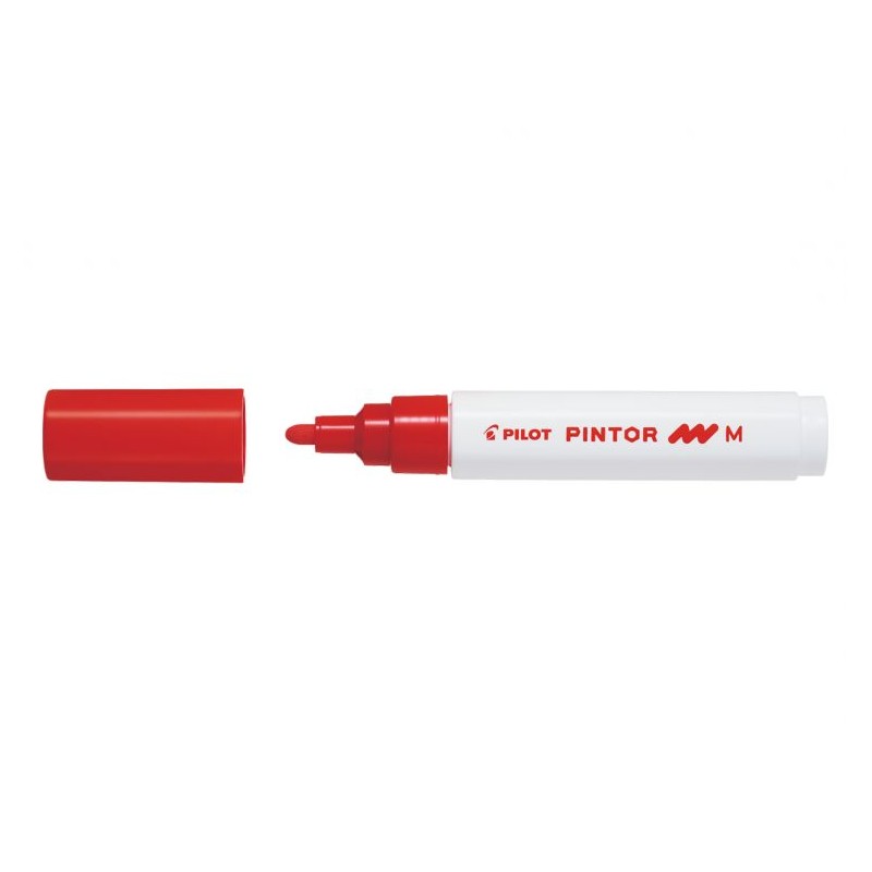 PILOT Pennarello Marker Pintor medio colore rosso 002385 PILOT Pennarello Marker Pintor medio colore rosso 002385
