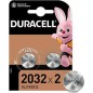 Duracell Lithium pile a bottone al litio 2032 DL/CR2032 3 V – confezione 2 pezzi Duracell Lithium pile a bottone al litio 2032 DL/CR2032 3 V – confezione 2 pezzi