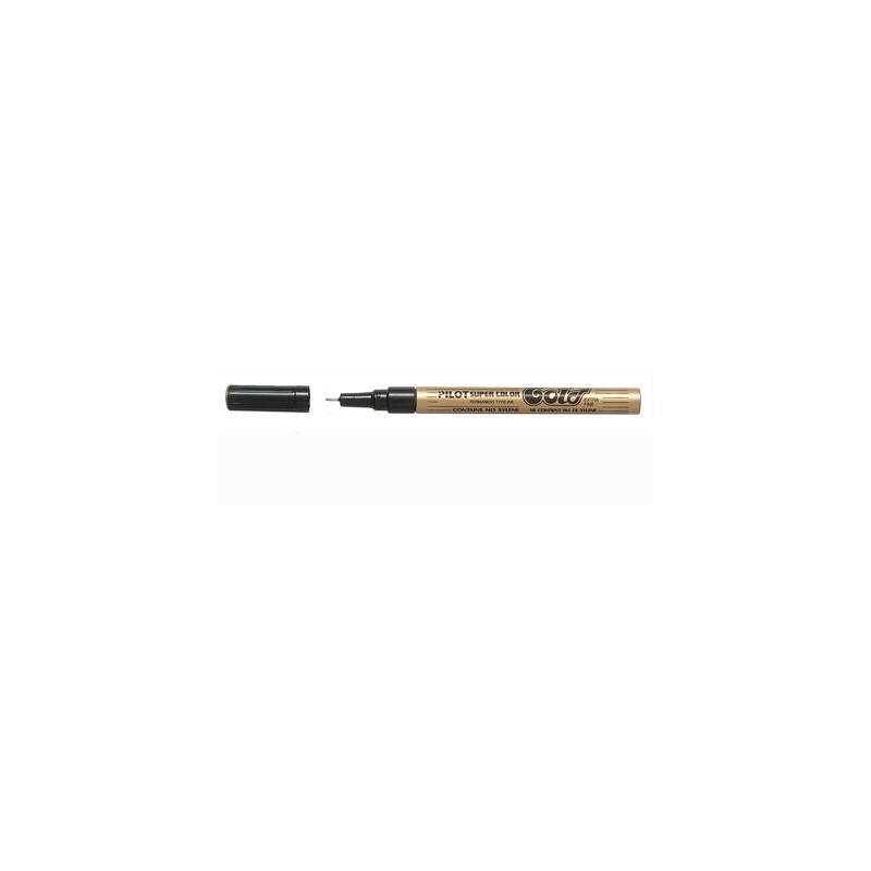Pennarello Marker Pilot Super Color gold extra fine 002452 Pennarello Marker Pilot Super Color gold extra fine 002452