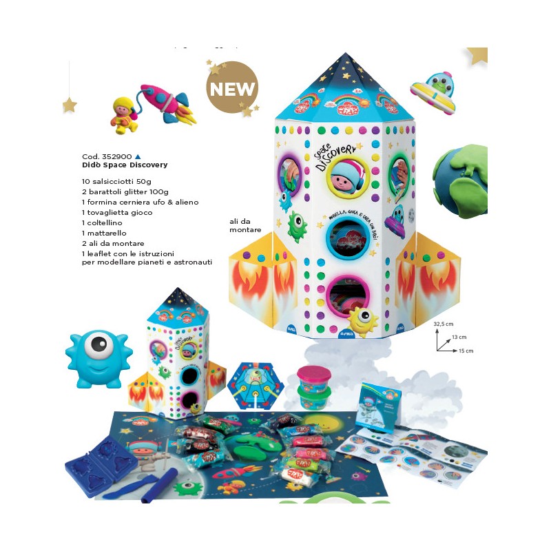 Pasta da modellare Dido' Space Discovery Fila 3529 Pasta da modellare Dido' Space Discovery Fila 3529