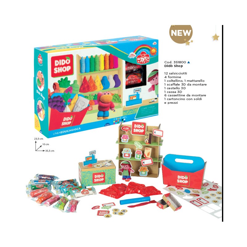 Pasta da modellare Dido' HAppy Shopping Fila 3518 Pasta da modellare Dido' HAppy Shopping Fila 3518