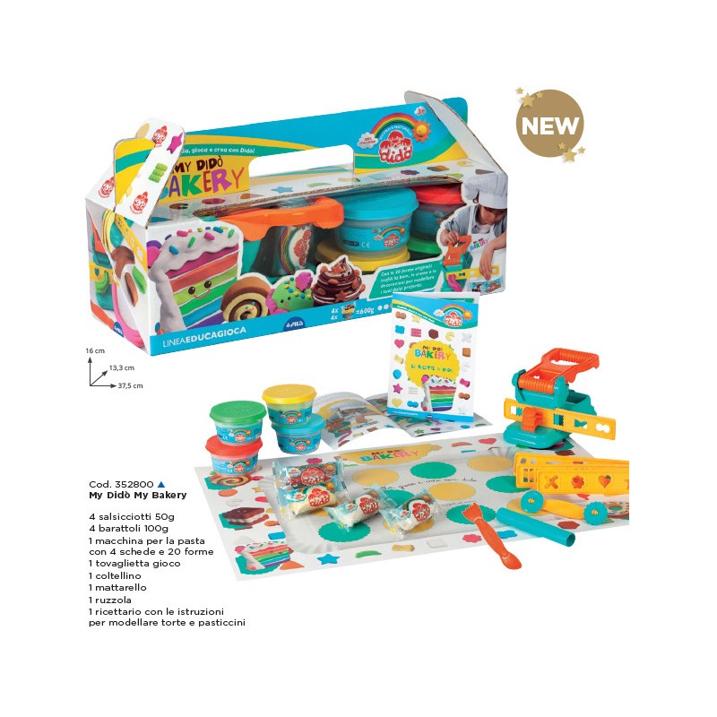Pasta da modellare Dido' My Backery Fila 3528 Pasta da modellare Dido' My Backery Fila 3528