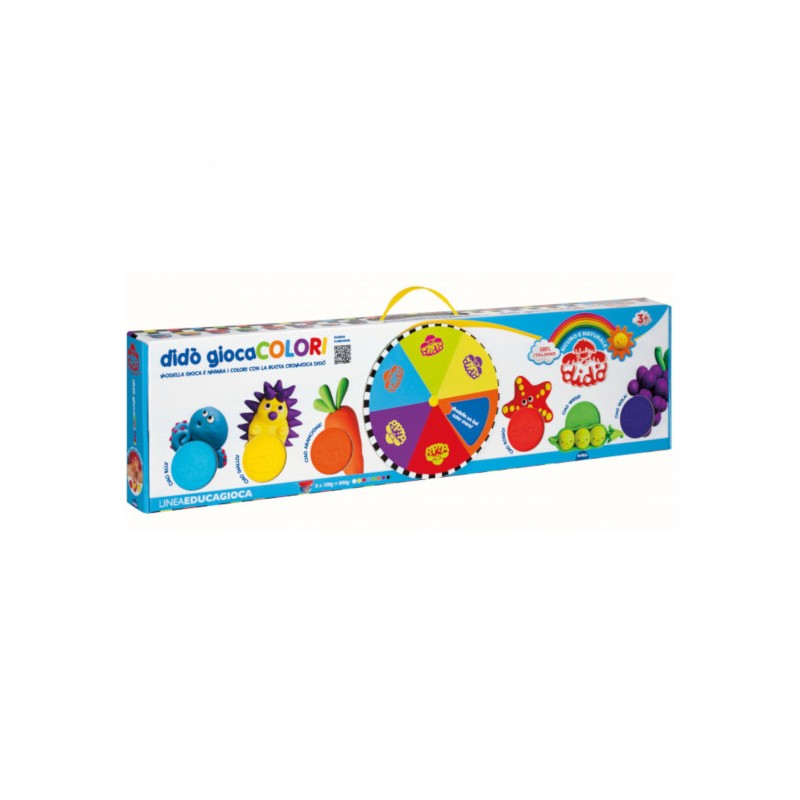 Didò Giocacolori valigetta 8 barattoli 100 g con accessori 353400 Didò Giocacolori valigetta 8 barattoli 100 g con accessori 353400