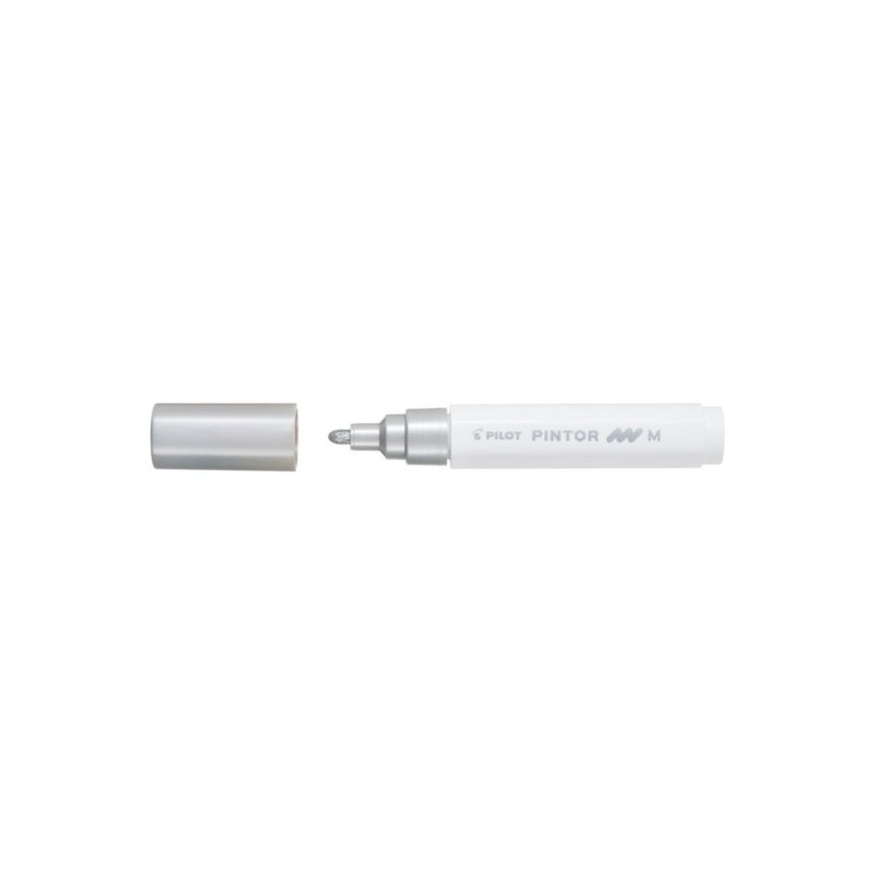 PILOT 6 pz Pennarello Marker Pintor medio colore argento 002377