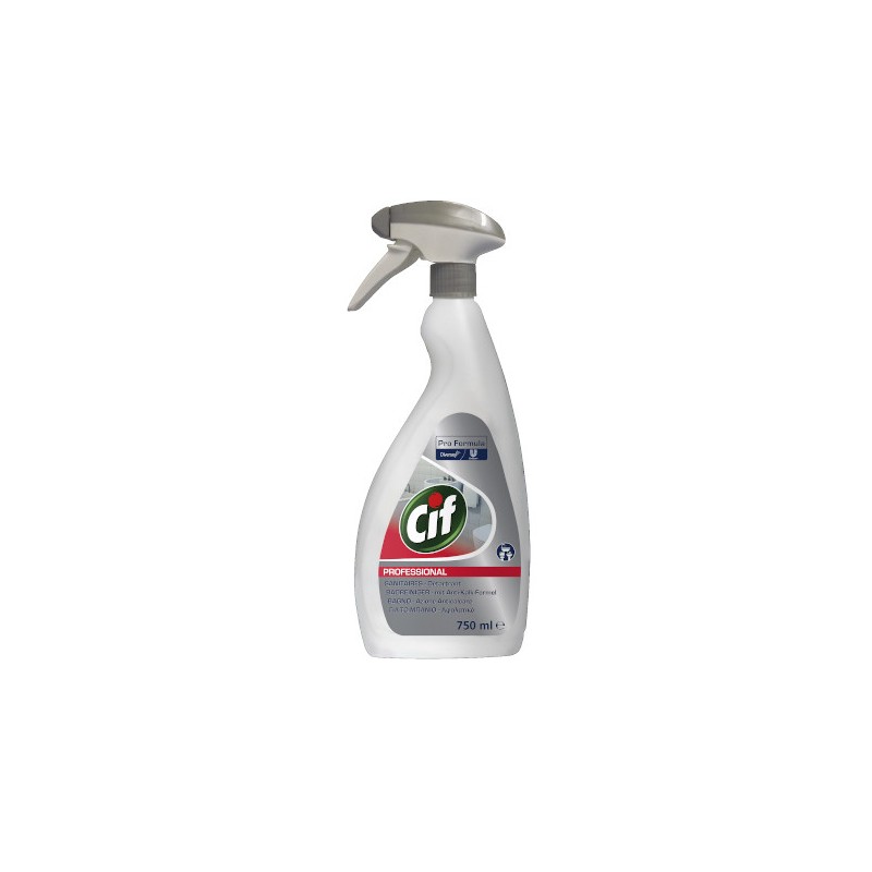 DETERGENTE CIF BAGNO PROFESSIONAL 750ml 7517908.
Deterg DETERGENTE CIF BAGNO PROFESSIONAL 750ml 7517908.
Deterg