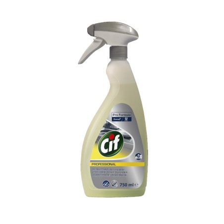 Cif Professional sgrassatore per cucina spray, sicuro su alluminio, flacone 750 ml – 7517912