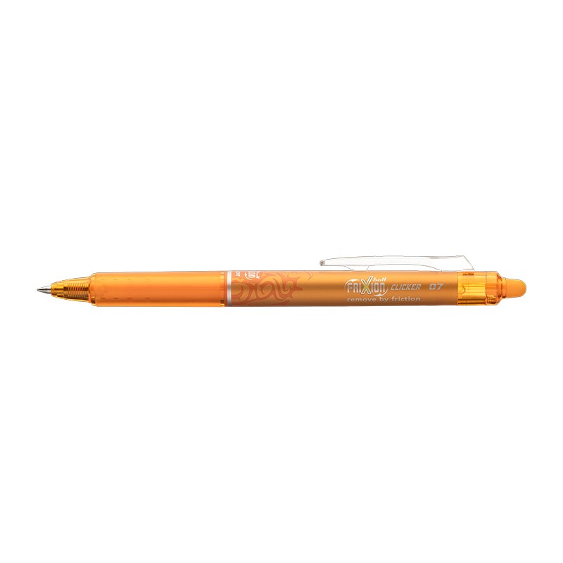 Pilot FriXion Clicker Penna a Sfera Cancellabile Arancione Punta 0.7 mm 12 pz 006817 Pilot FriXion Clicker Penna a Sfera Cancellabile Arancione Punta 0.7 mm 12 pz 006817