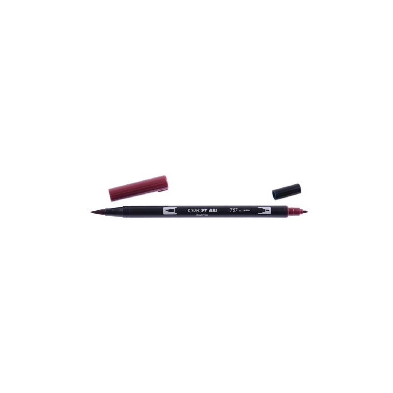 PENNARELLI TOMBOW ABT DUAL BRUSH 6PZ PABT-757 PORTA ROSSA PENNARELLI TOMBOW ABT DUAL BRUSH 6PZ PABT-757 PORTA ROSSA
